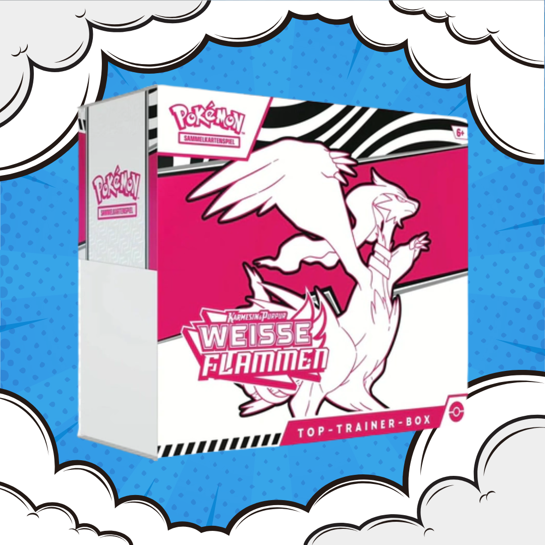 Weiße Flammen Top Trainer Box (DE)