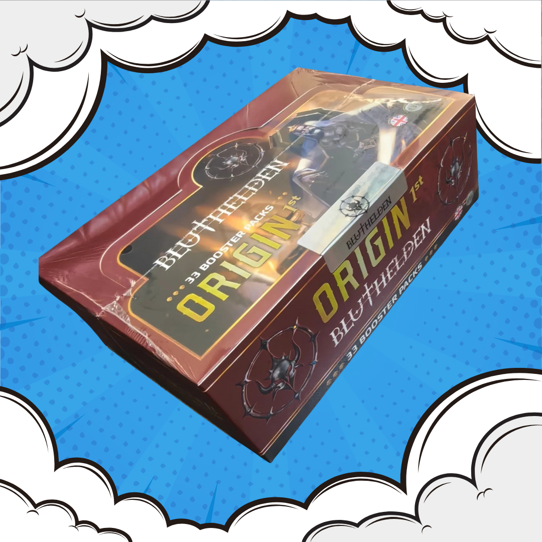 Bluthelden Display 33 Booster + Playmat Geschenkt