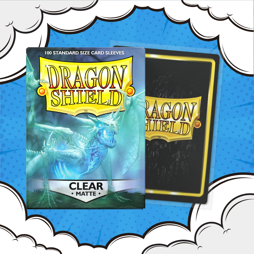 Dragon Shield: Clear - Matte Sleeves - Standard Size