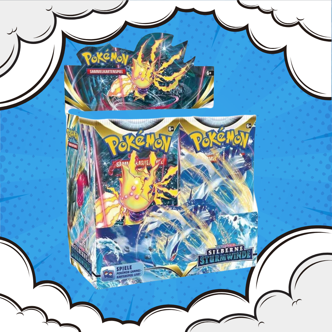 Silberne Sturmwinde Display 36er Deutsch