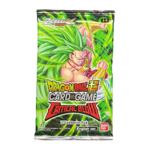 Dragonball Super Critical Blow Sleeved Booster