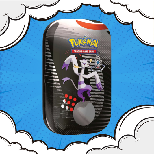 Weiße Flammen & Schwarze Blitze Mini Tin (DE)