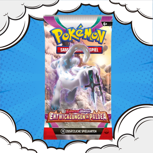 Entwicklung in Paldea Booster Deutsch Pokemon